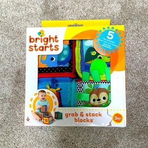 3+ months Grab & Stack Blocks